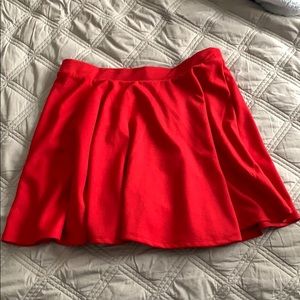Bluenotes Red Skater Skirt - Medium